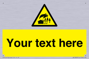 Custom Warning: Large scale fire zone